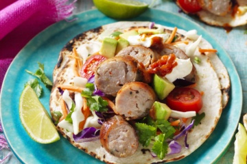 Pork Sausage Tacos